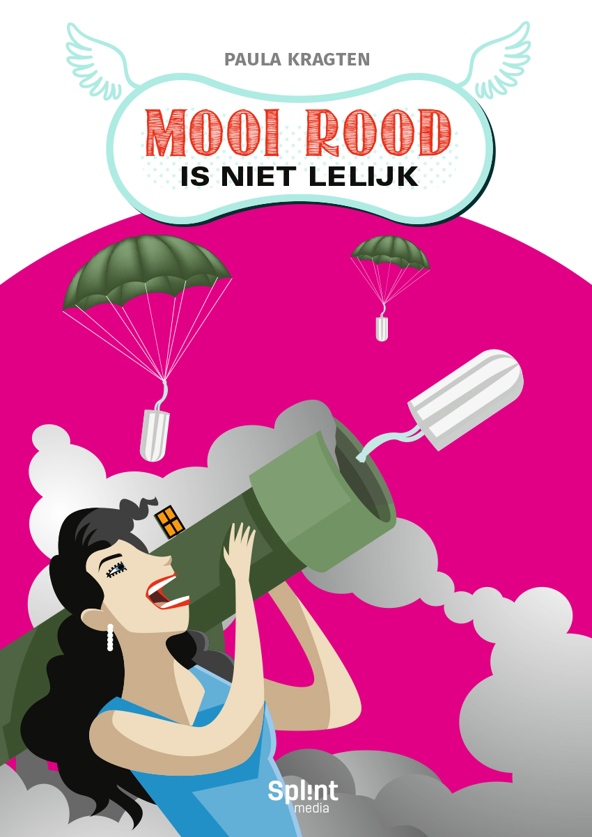 Coverontwerp boek: MOOI ROOD